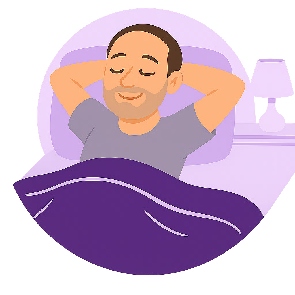 Step 2: Get comfortable